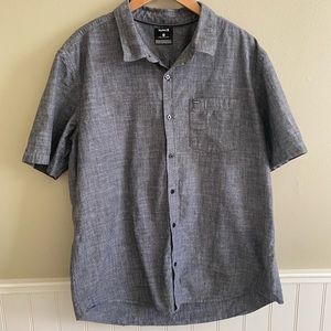 Hurley Mens Button Up
